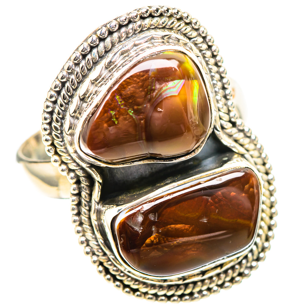 Mexican Fire Agate 925 Sterling Silver Ring Size 9 (925 Sterling Silver) RING139559