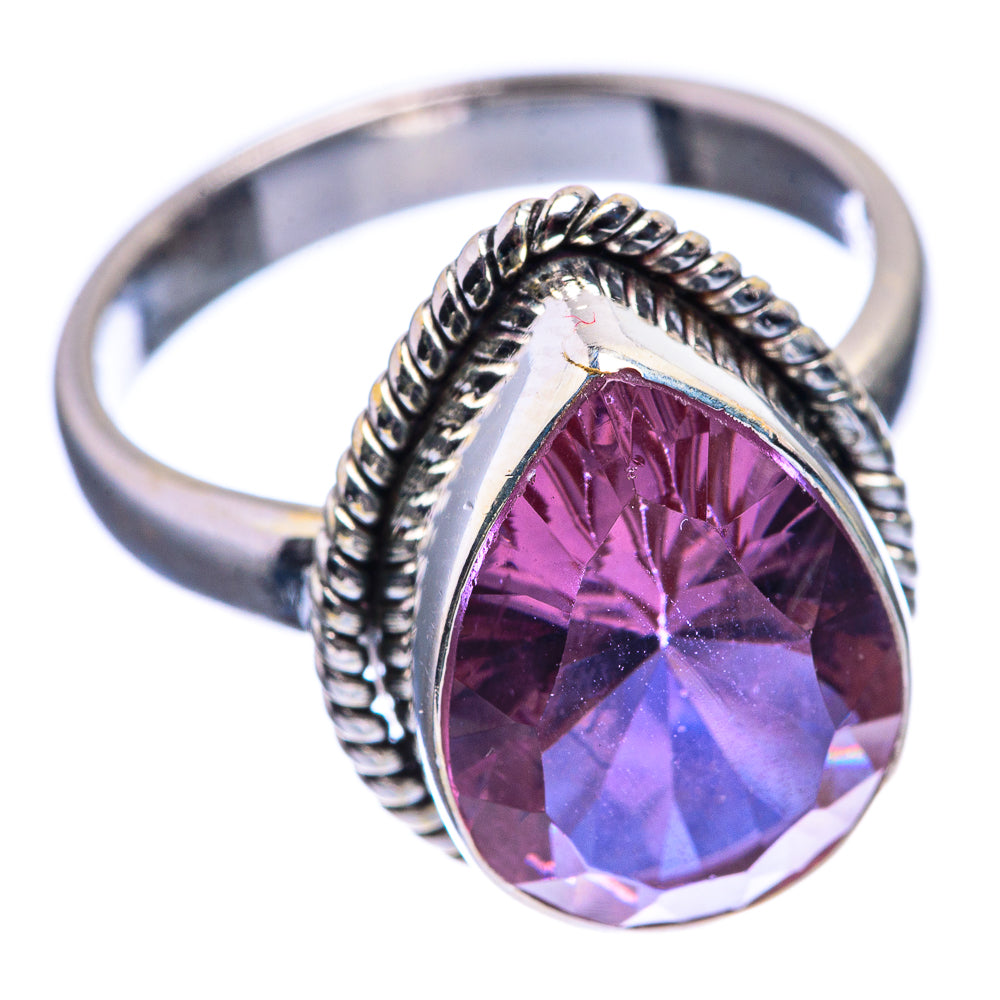 Faceted Alexandrite (Lab.) Ring Size 7 (925 Sterling Silver) R142157