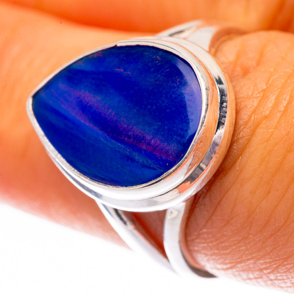 Aura Opal Ring Size 7.5 (925 Sterling Silver) R140605