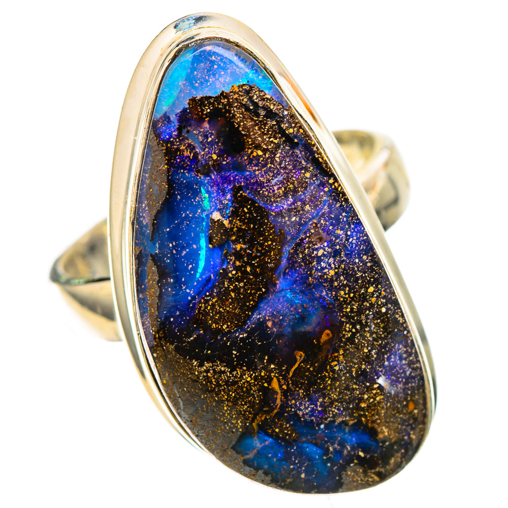 Boulder Opal Ring Size 6.25 (925 Sterling Silver) RING137843