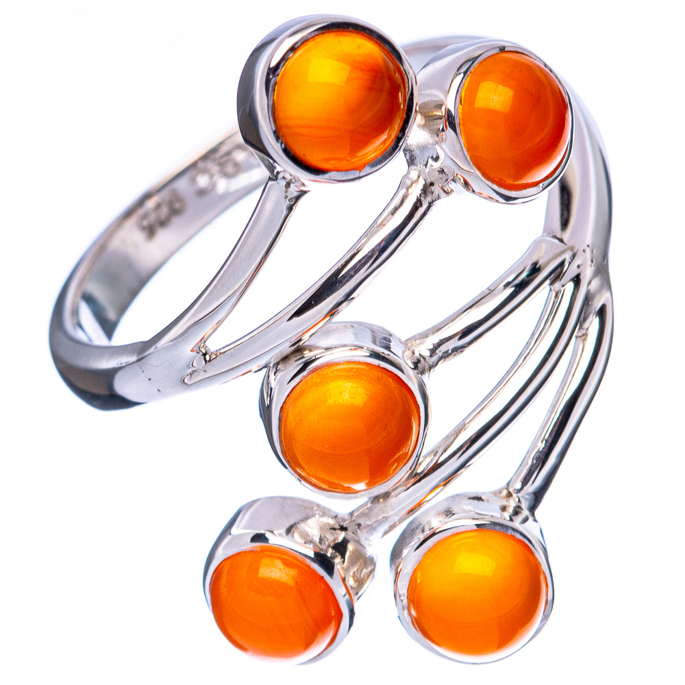 Asc Premium Carnelian Ring Size 9 (925 Sterling Silver) R3516