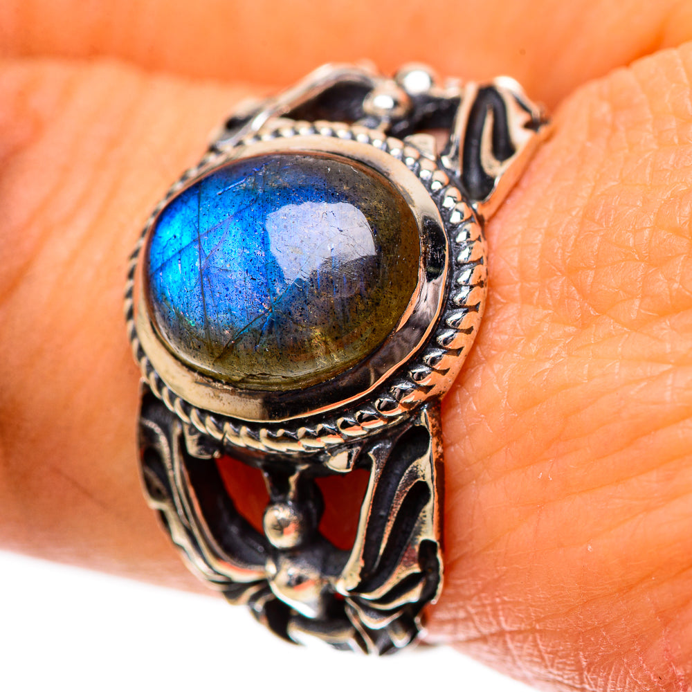 Labradorite Ring Size 9.5 (925 Sterling Silver) RING139155