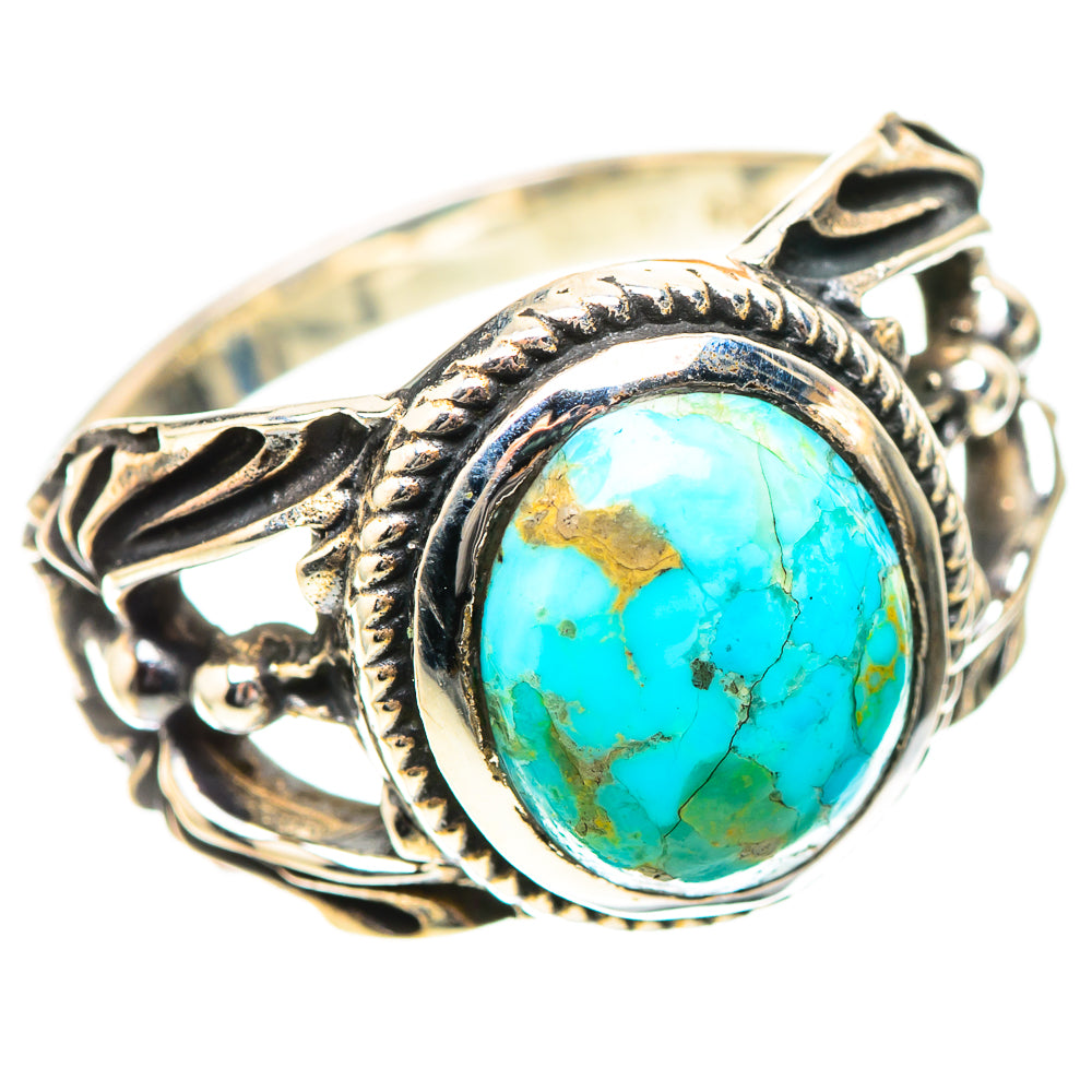 Chrysocolla 925 Sterling Silver Ring Size 7.5 (925 Sterling Silver) RING139360