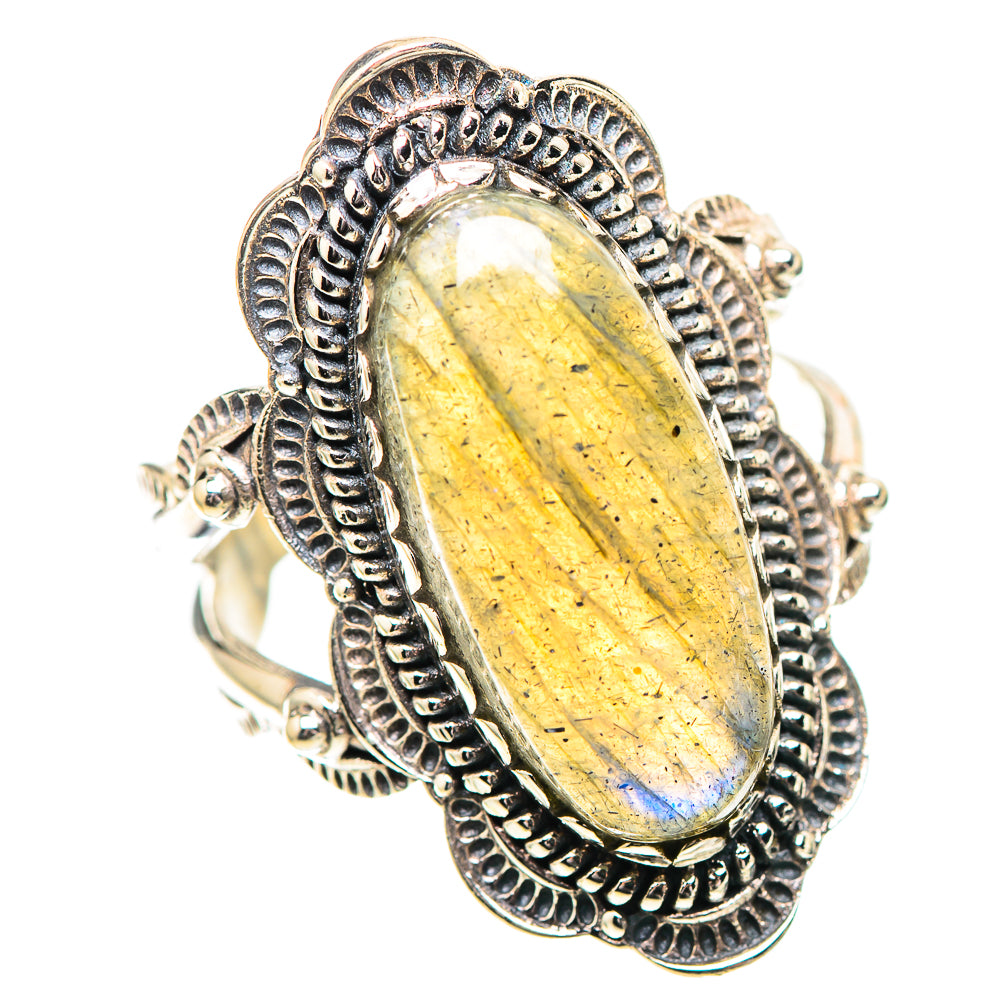 Labradorite 925 Sterling Silver Ring Size 6.75 (925 Sterling Silver) RING139422