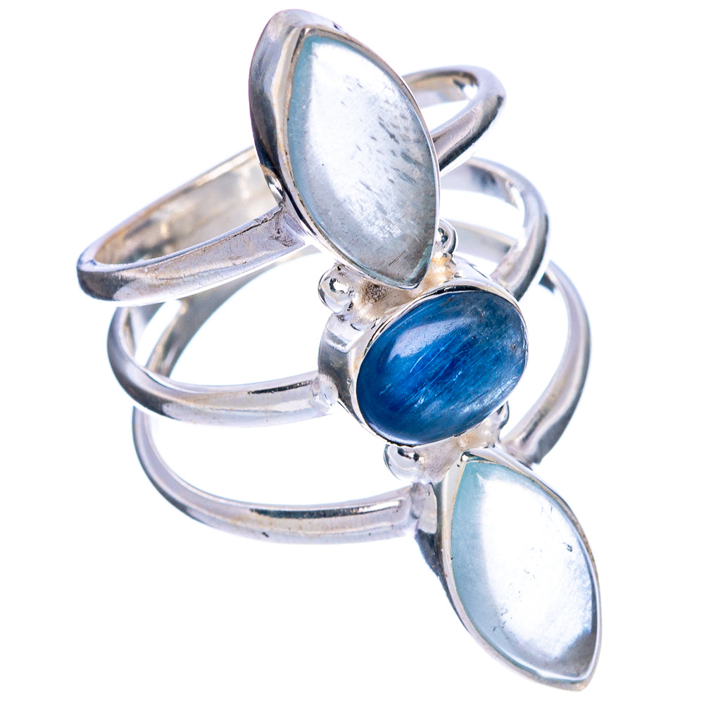 Kyanite, Aquamarine Ring Size 6.75 (925 Sterling Silver) R144446