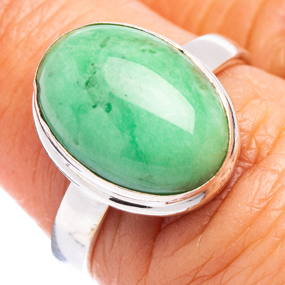 Variscite Ring Size 6.75 (.925 Sterling Silver)