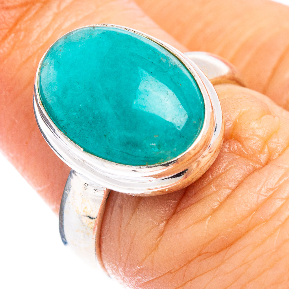 Amazonite Ring Size 6.25 (.925 Sterling Silver)