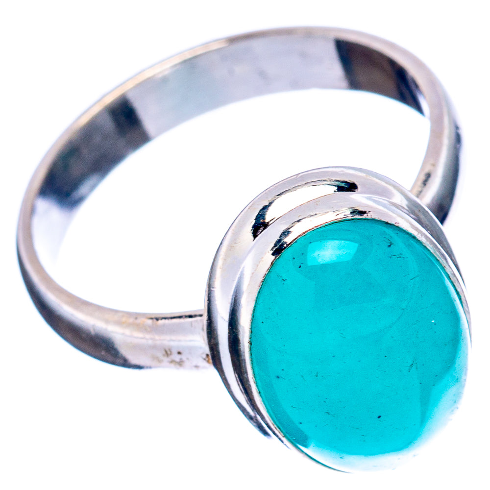 Amazonite Ring Size 8.5 (.925 Sterling Silver)