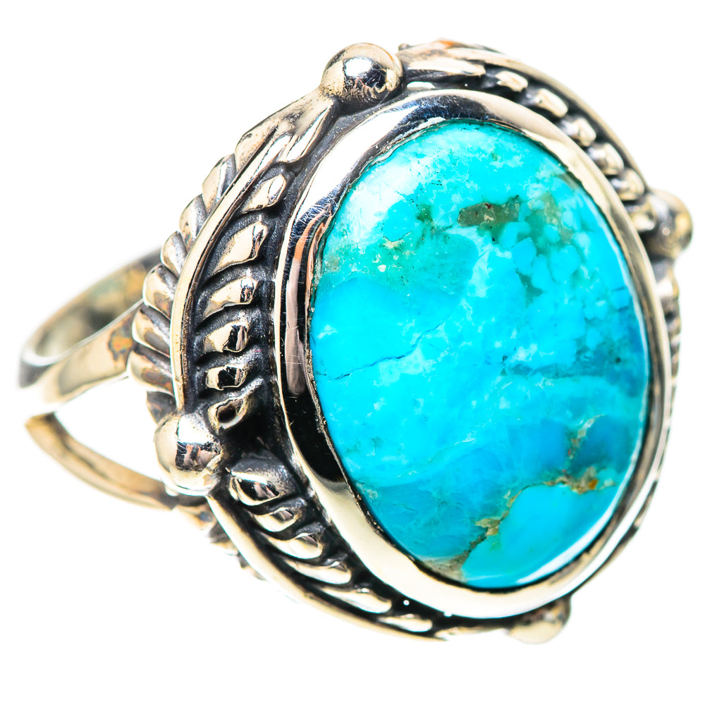 Chrysocolla Ring Size 8.5 (925 Sterling Silver) RING138925