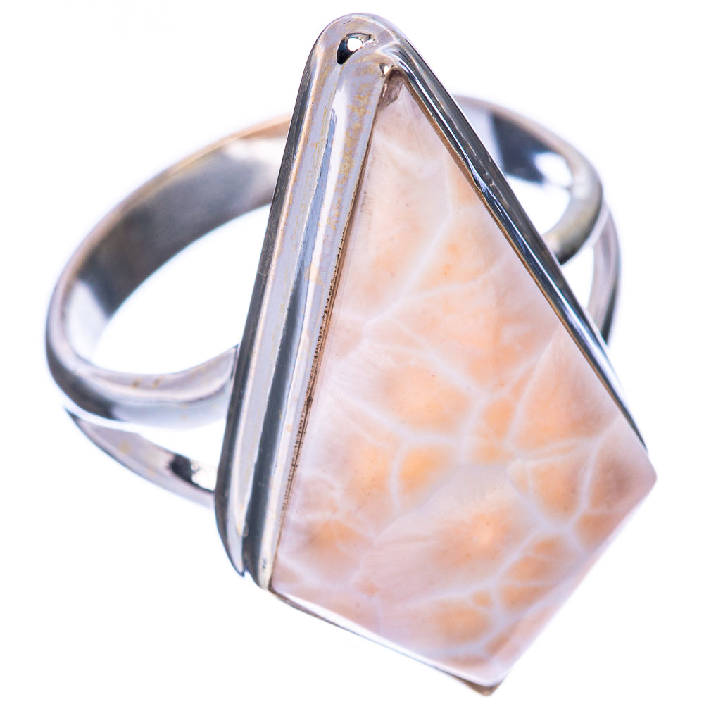 Natrolite Ring Size 7.75 (925 Sterling Silver) R1638