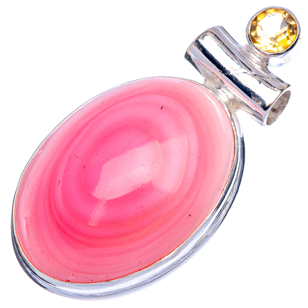 Queen Conch Shell Pendant 1 1/2" (925 Sterling Silver) P41641