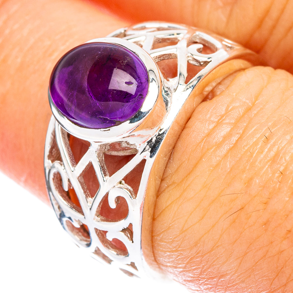 Amethyst Ring Size 7 (925 Sterling Silver) R146929