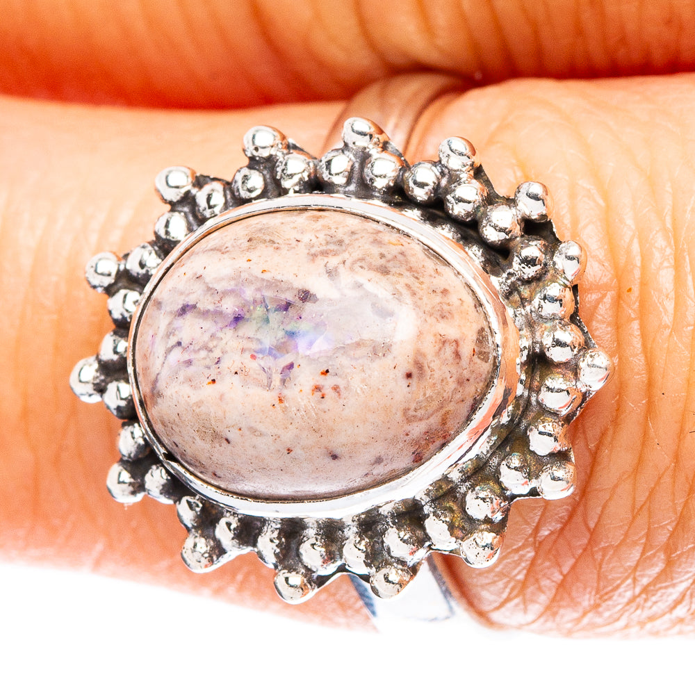Rare Mexican Fire Opal Ring Size 7 (925 Sterling Silver) R5059