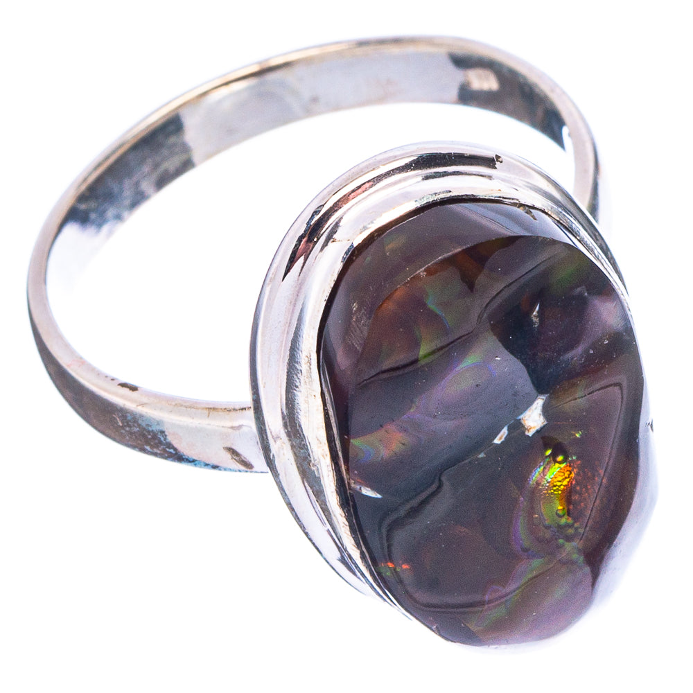 Rare Mexican Fire Agate Ring Size 9.5 (.925 Sterling Silver)