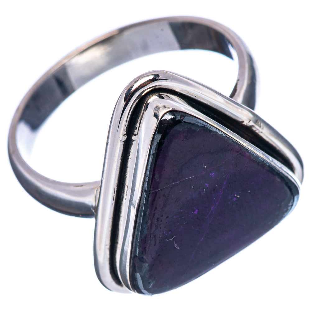Premium Sugilite Ring Size 9.75 (.925 Sterling Silver)