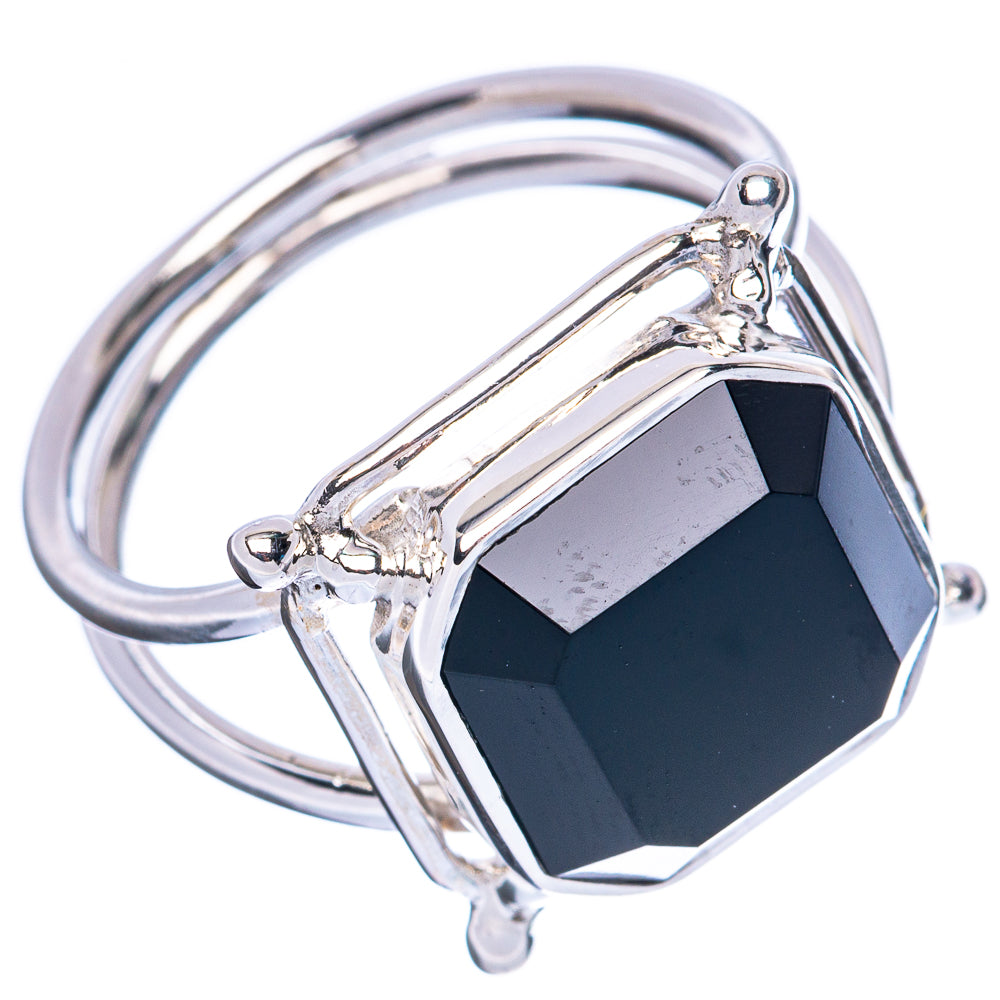 Premium Black Onyx 925 Sterling Silver Ring Size 9 Ana Co R3589