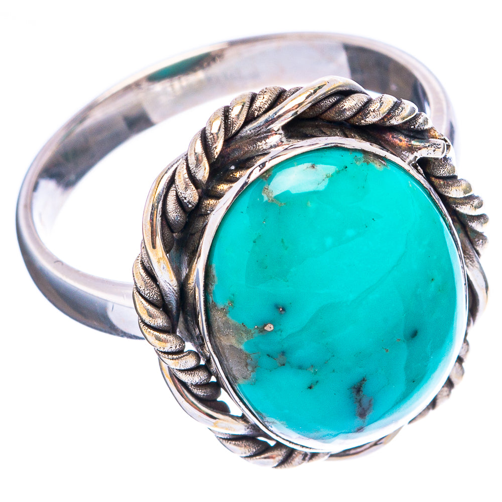 Rare Kingman Turquoise Ring Size 8.75 (.925 Sterling Silver)