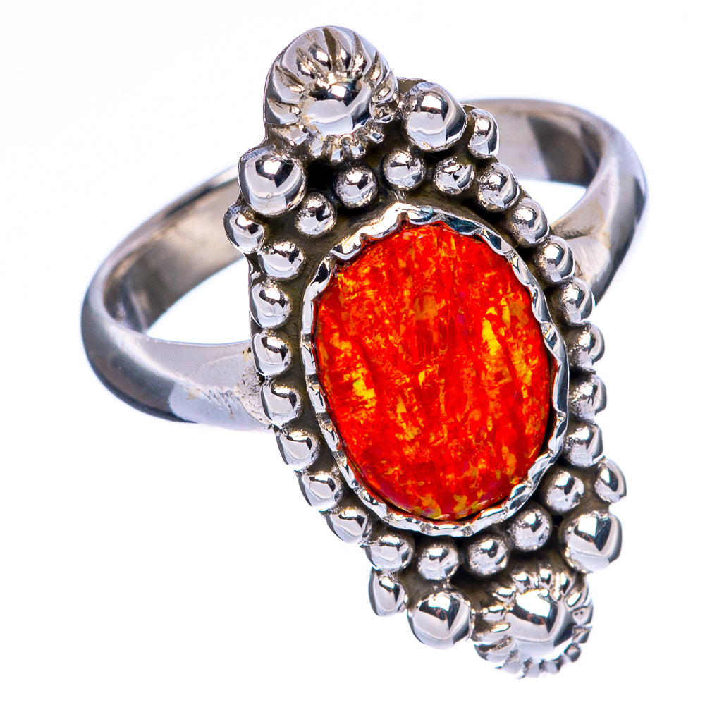 Synthetic Opal Ring Size 6.25 (925 Sterling Silver) R146121