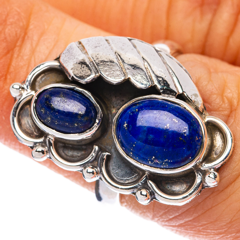 Lapis Lazuli Ring Size 6 (925 Sterling Silver) R146086