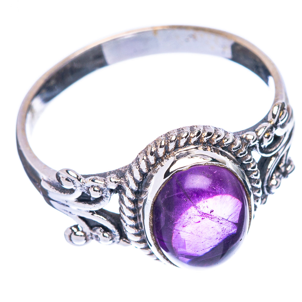 Amethyst Ring Size 7.75 (925 Sterling Silver) R146794