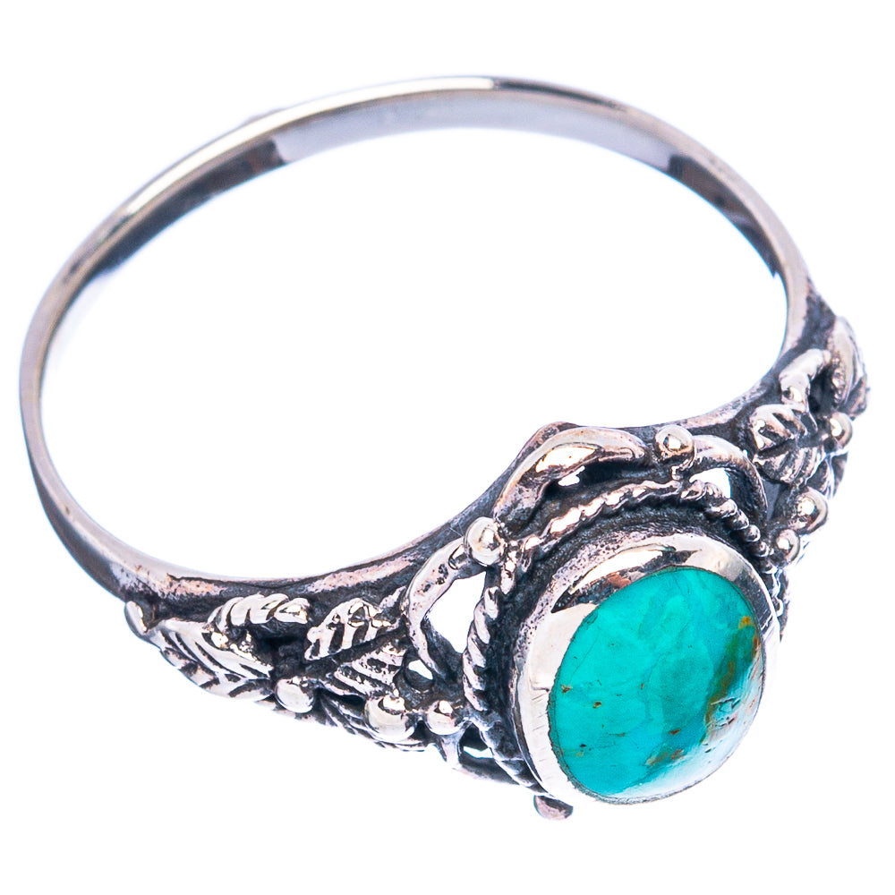 Rare Arizona Turquoise Ring Size 8.75 (925 Sterling Silver) R4860