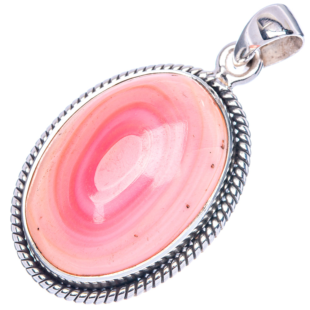 Queen Conch Shell Pendant 1 5/8" (925 Sterling Silver) P41640