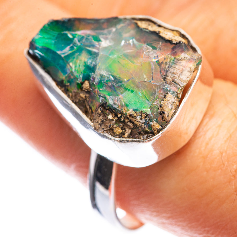 Rough Ethiopian Opal Ring Size 10 (925 Sterling Silver) RING143445