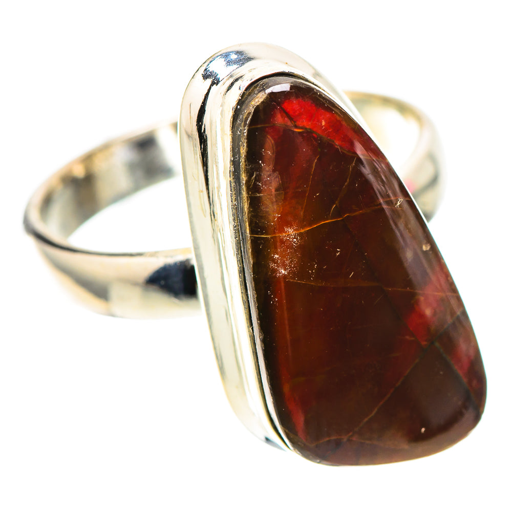 Canadian Ammolite Ring Size 7.5 (925 Sterling Silver) RING138437