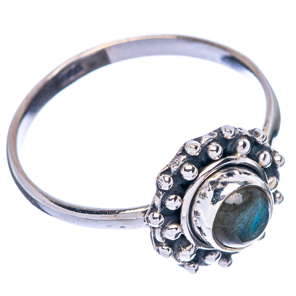 Labradorite Dainty Ring Size 7 (925 Sterling Silver) R145760