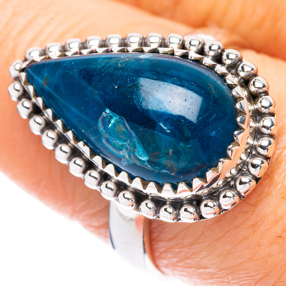 Rare Apatite Ring Size 8.75 (925 Sterling Silver) R2108