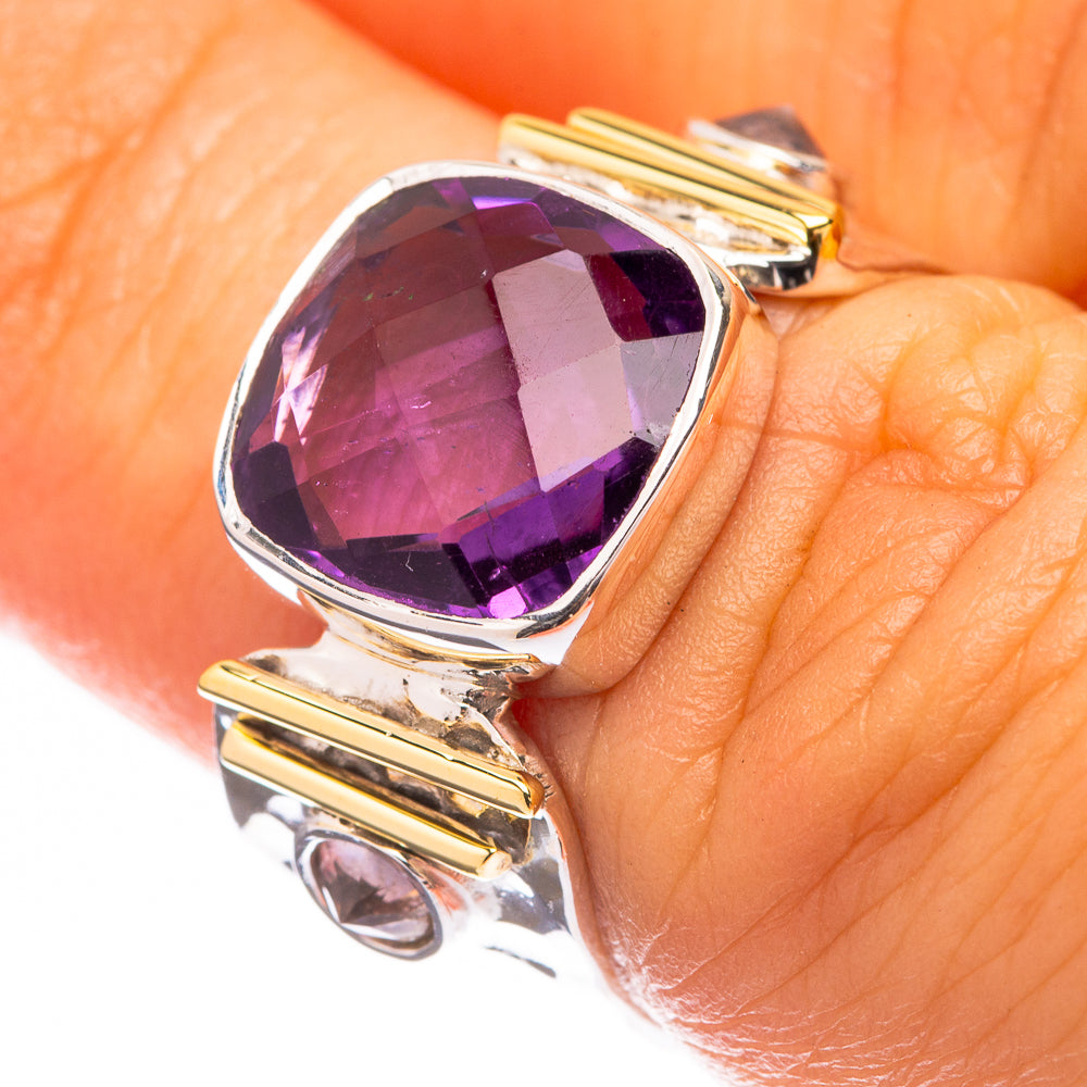 Premium Amethyst Ring Size 6.25 (925 Sterling Silver) R141909
