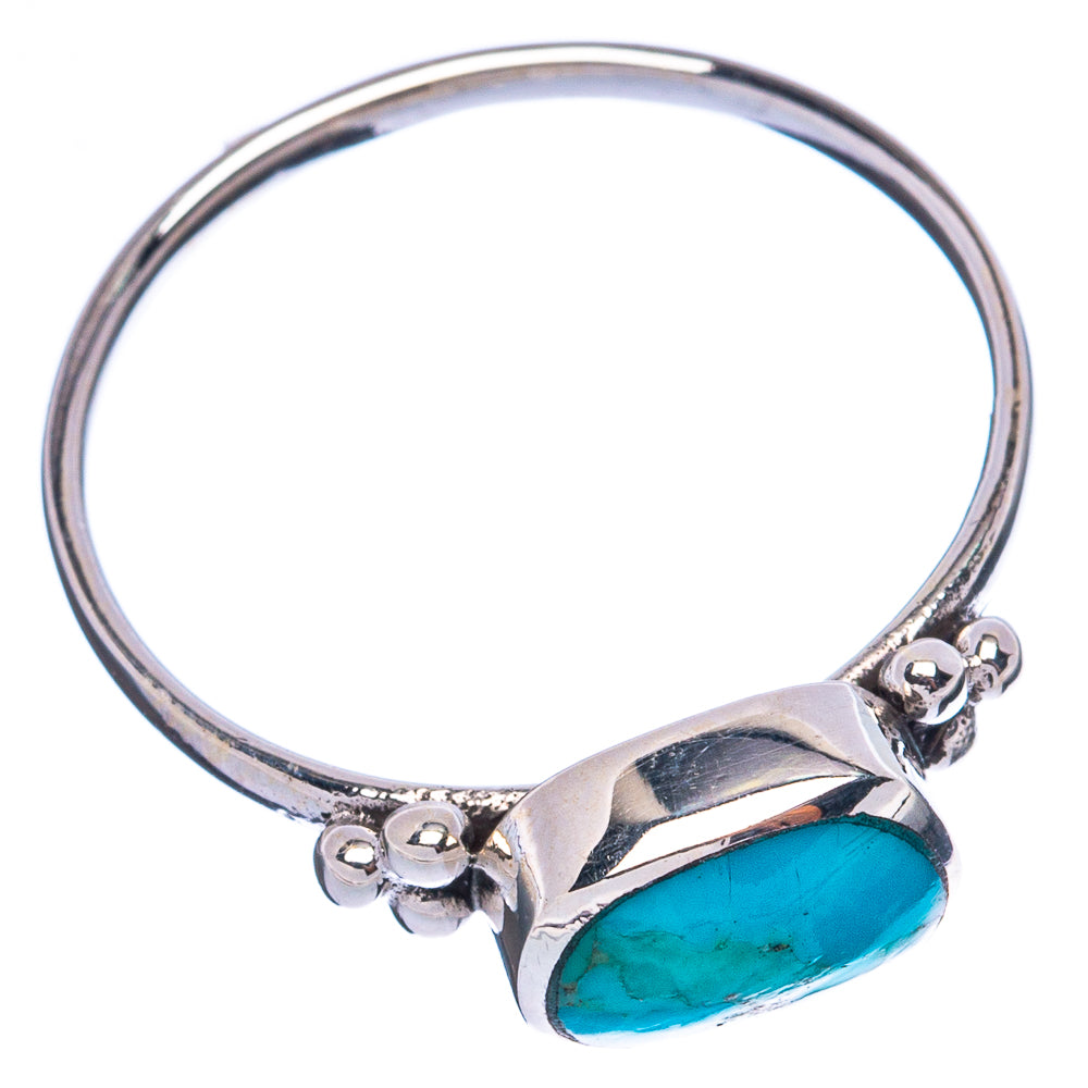 Rare Arizona Turquoise Ring Size 9.25 (925 Sterling Silver) R4856