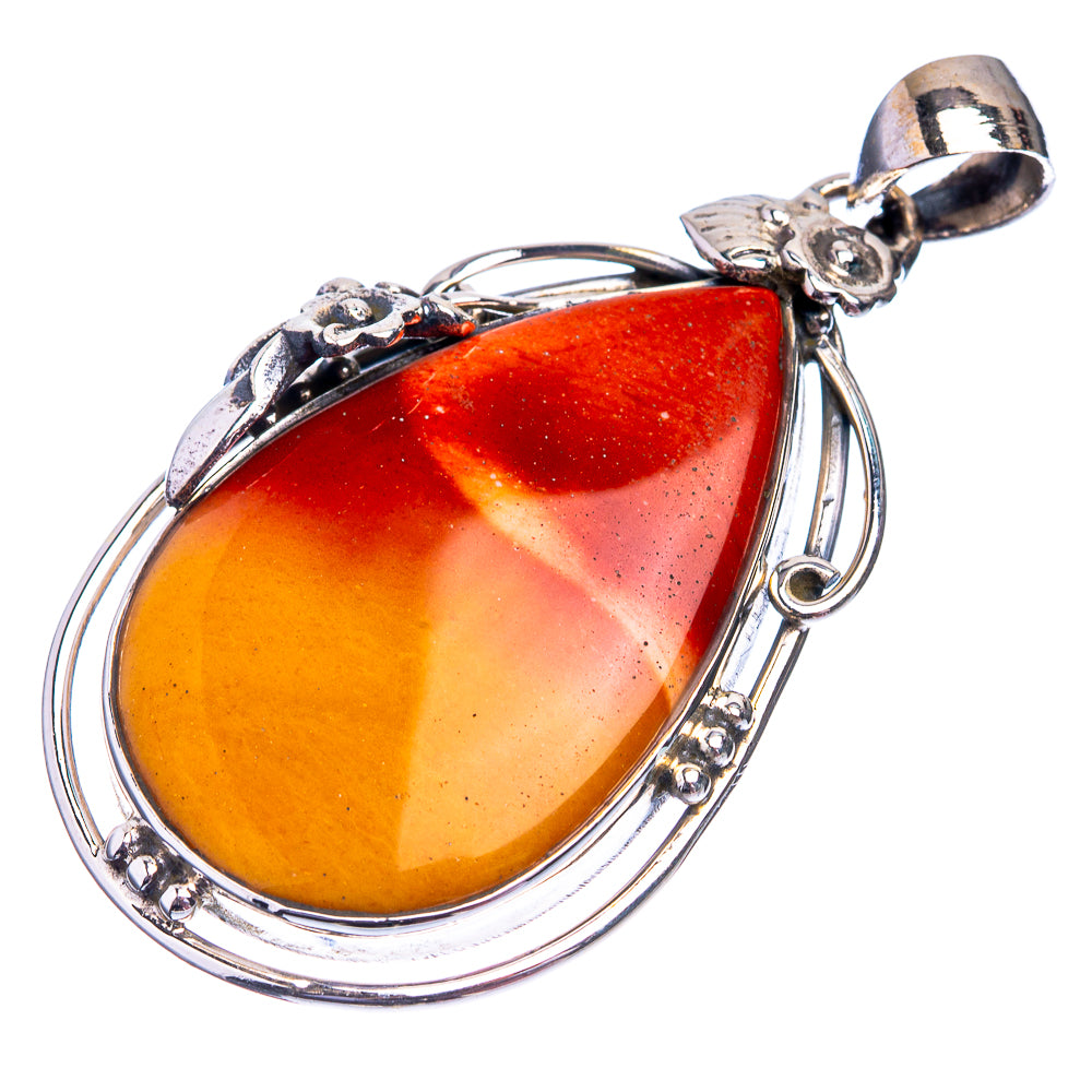Mookaite Pendant 1 7/8" (925 Sterling Silver) P38840