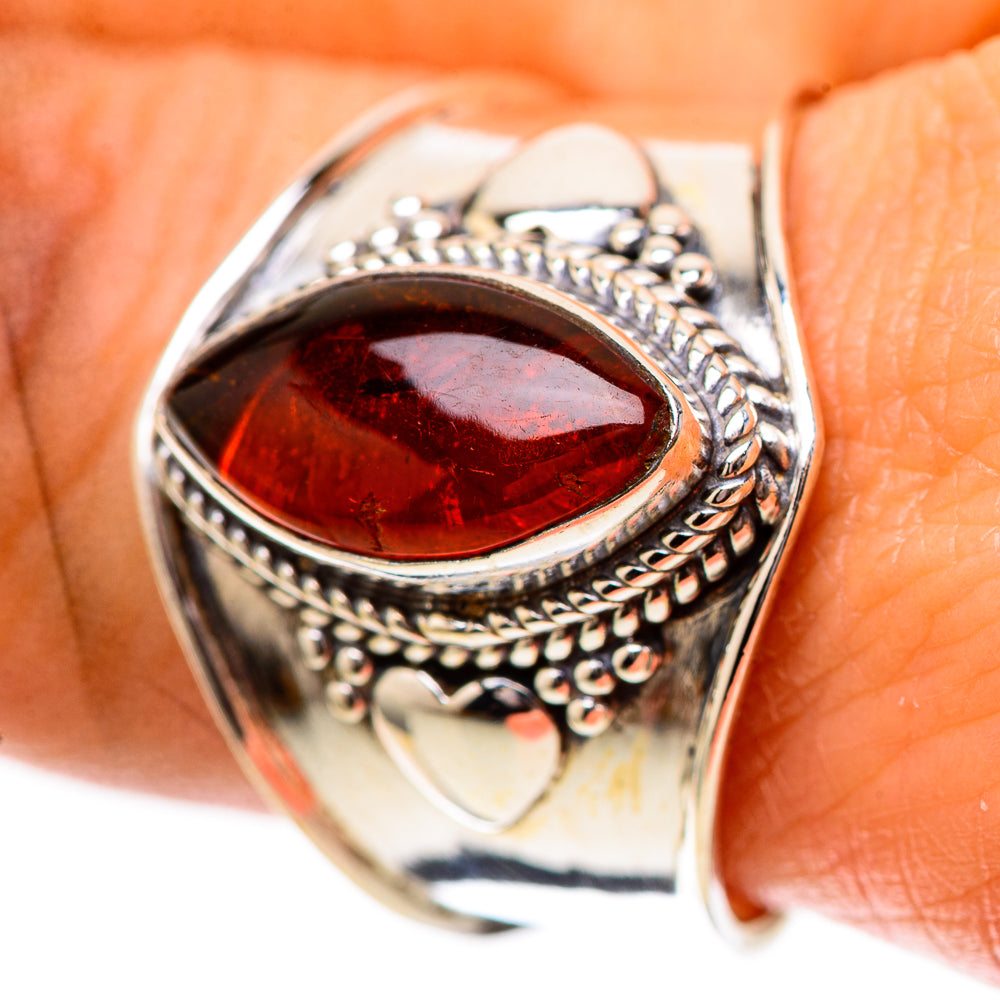 Baltic Amber Ring Size 10.25 (925 Sterling Silver) RING139164