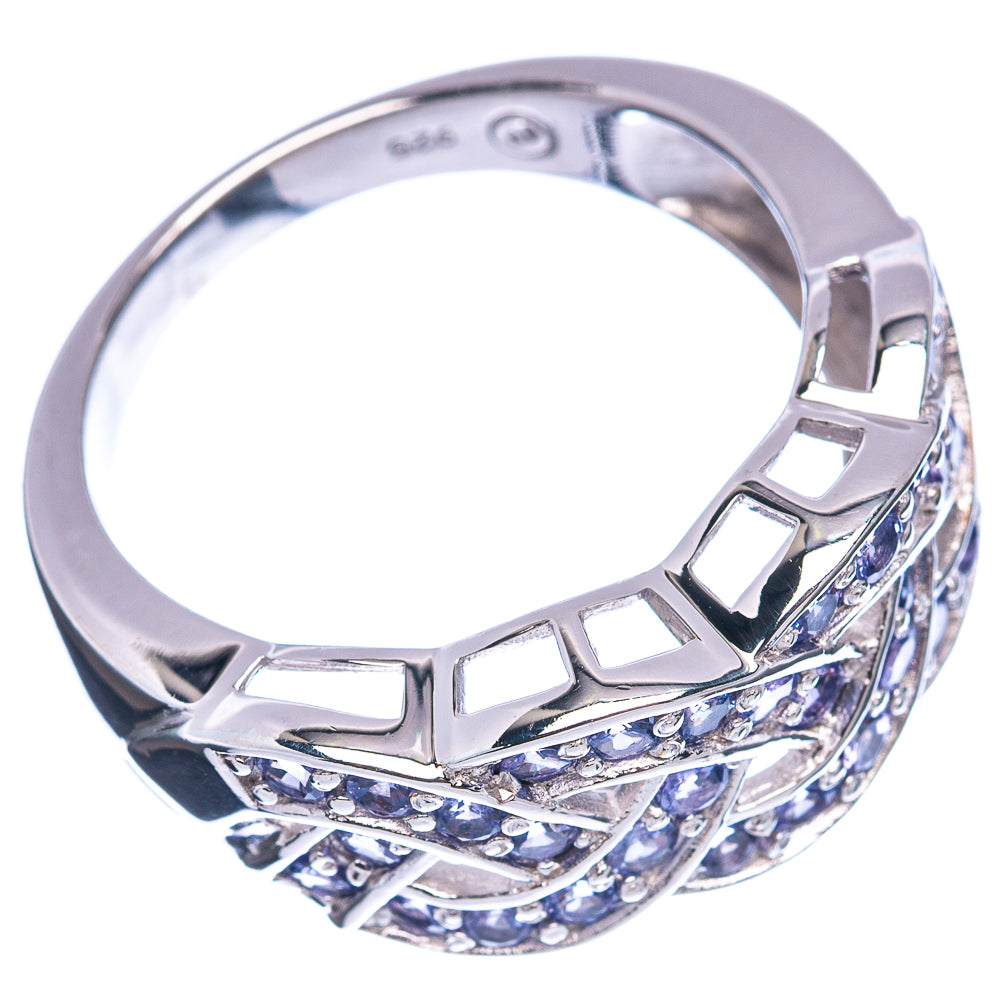 Rare Premium Faceted Tanzanite Ring Size 11.25 (.925 Sterling Silver)