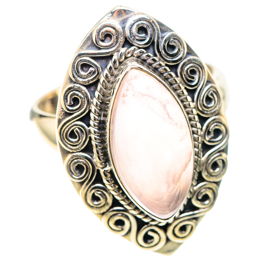 Rose Quartz Ring Size 8 (925 Sterling Silver) RING138729