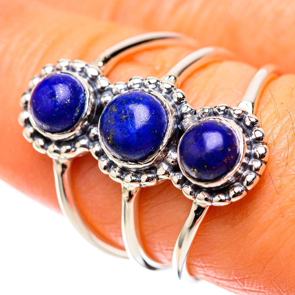 Premium Lapis Lazuli Ring Size 7.75 (925 Sterling Silver) RING138228