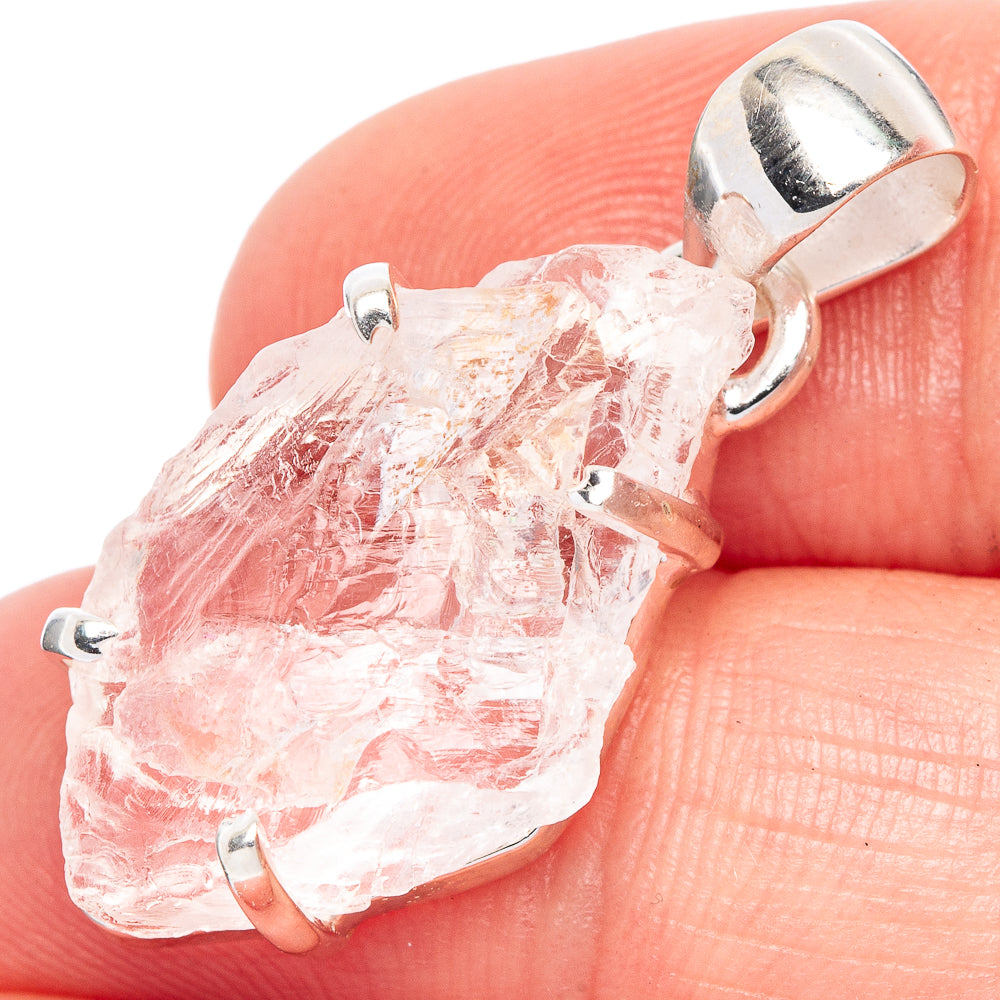 Rare Petalite Pendant 1 1/4" (925 Sterling Silver) P41489