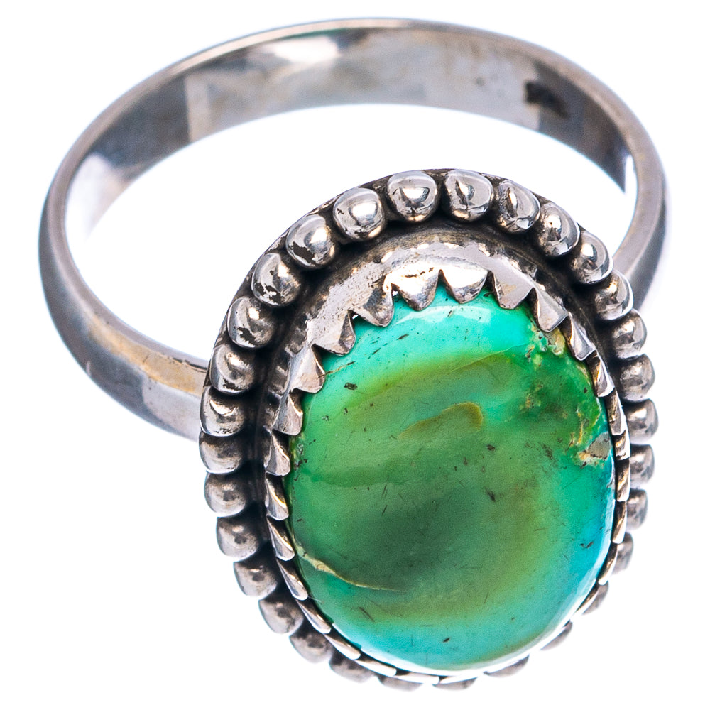 Rare Sonoran Gold Turquoise Ring Size 7 (.925 Sterling Silver)