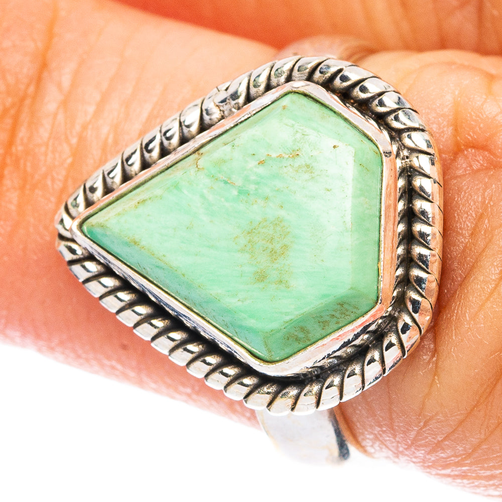 Variscite Ring Size 6 (925 Sterling Silver) R4915