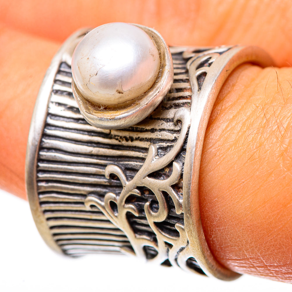 Cultured Pearl Ring Size 7 (925 Sterling Silver) RING138758