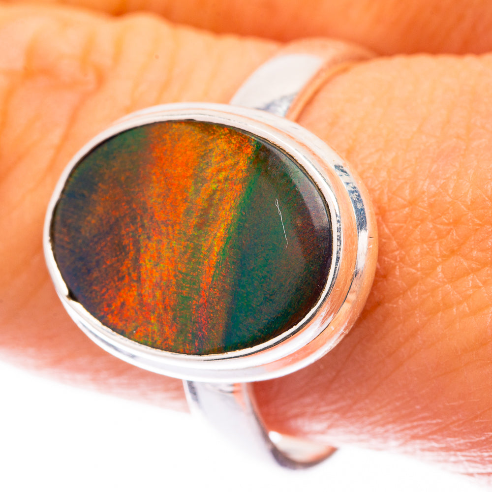 Aura Opal Ring Size 9.75 (925 Sterling Silver) R141503
