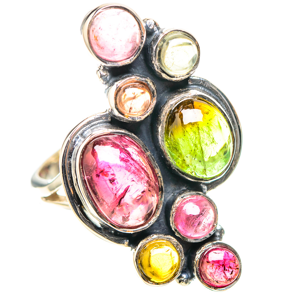 Signature Natural Tourmaline Ring Size 7.25 (925 Sterling Silver) RING138295