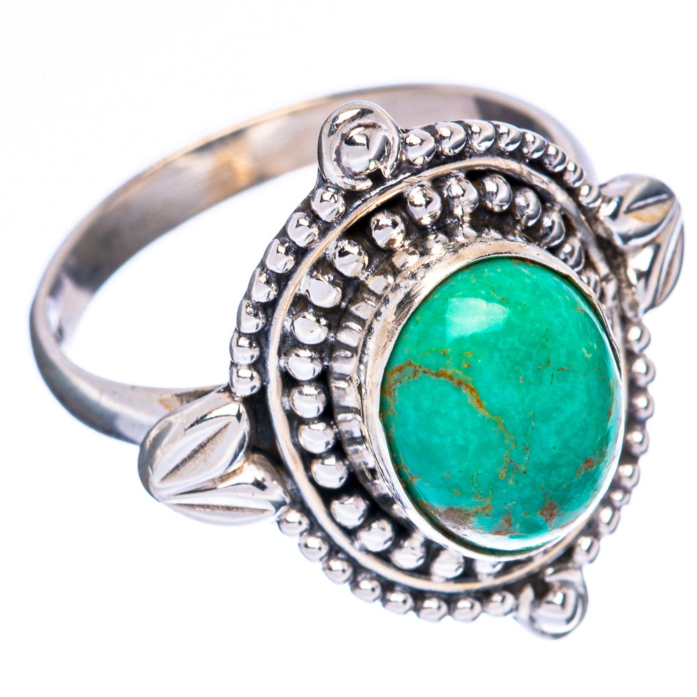Rare Arizona Turquoise Ring Size 6.75 (925 Sterling Silver) R3340