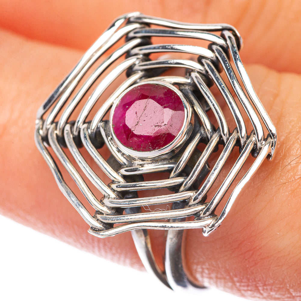 Ruby Ring Size 8 (925 Sterling Silver) R145099