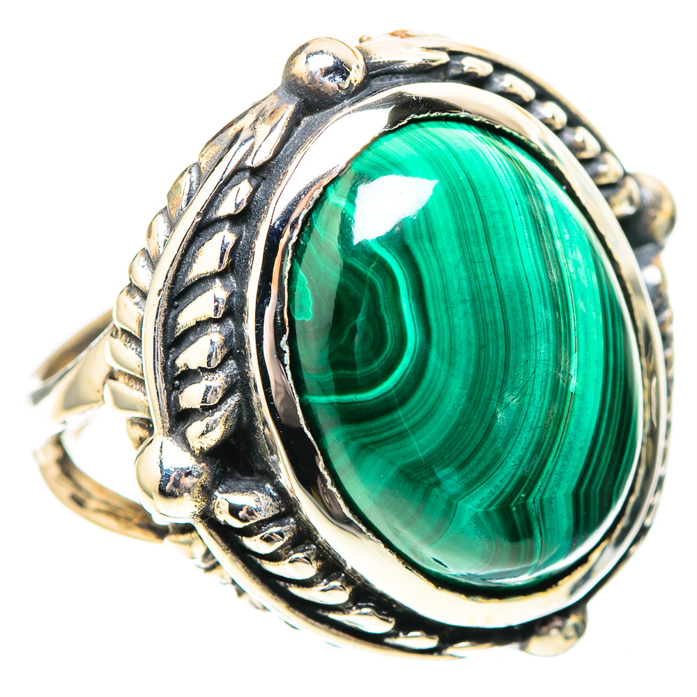 Malachite Ring Size 6.5 (925 Sterling Silver) RING139127