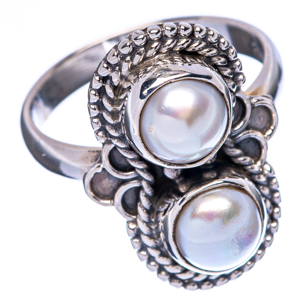 Cultured Pearl Ring Size 6.75 (925 Sterling Silver) R146113