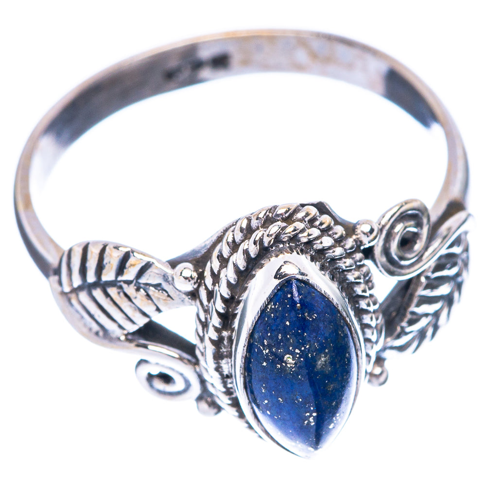 Lapis Lazuli Ring Size 8 (925 Sterling Silver) R5541