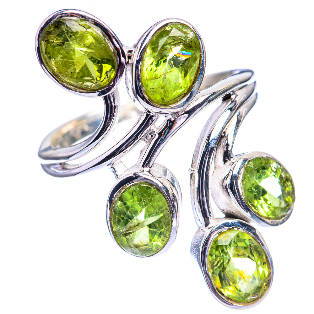 Peridot Ring Size 7 (925 Sterling Silver) R142004