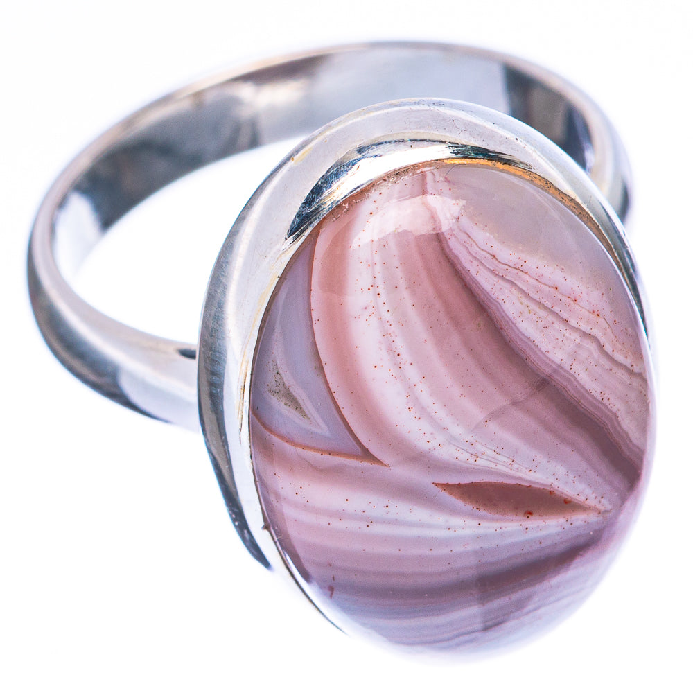 Botswana Agate Ring Size 7 (925 Sterling Silver) R1926